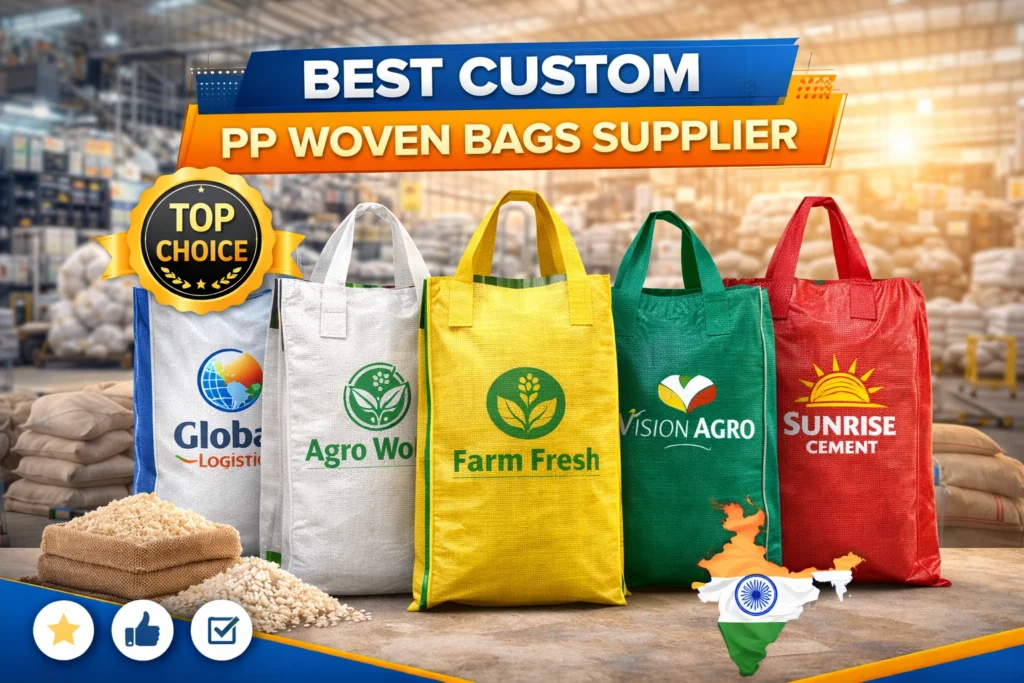 Best Custom PP Woven Bags Supplier in India