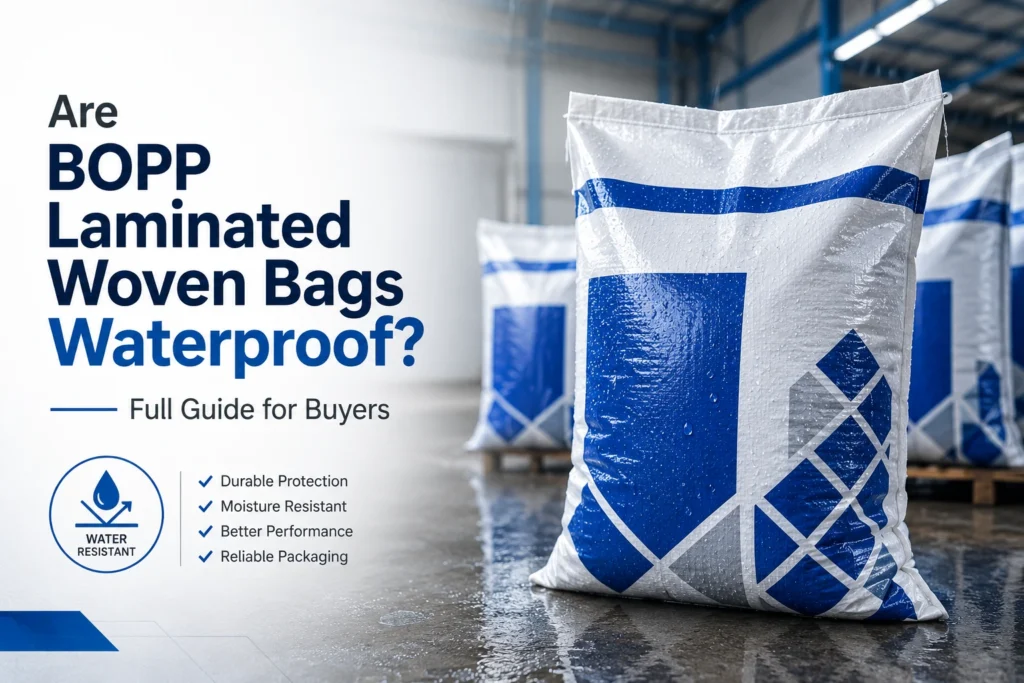 Are BOPP Laminated Woven Bags Waterproof?
