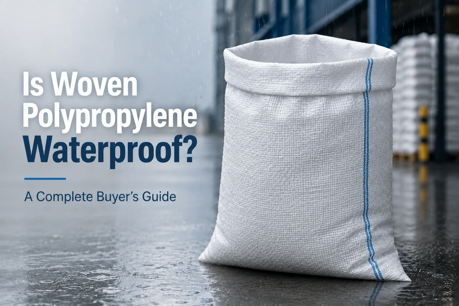 Is Woven Polypropylene Waterproof